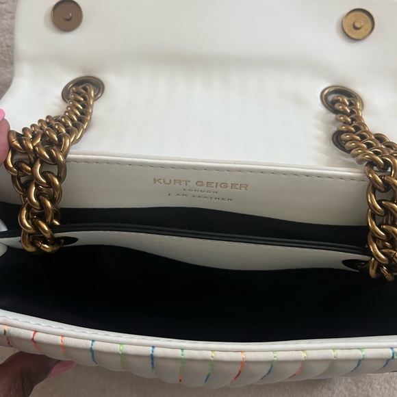 Kurt Geiger Multicolor Quilted Shoulder Bag - Picture 2 of 6